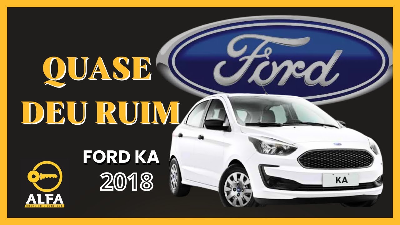 Ford ka 2018- não programou com KM100 só com xpad