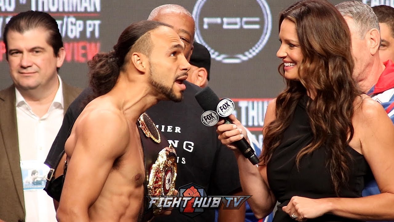 boxing news pacquiao KEITH THURMAN TO PACQUIAO AFTER WEIGH IN 