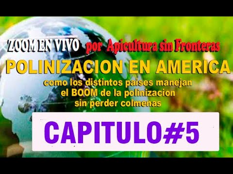 Polinizacion con colmenas en Latinoamerica 🎬   Cap N- 5  🎥 Conferencia Internacional 🐝🐝