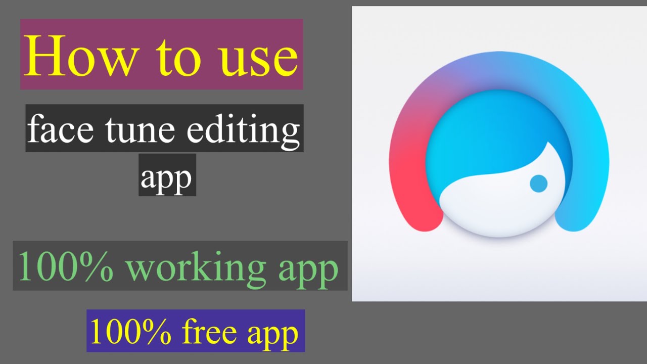 How to use Facetune 2 full video tutorial.Edit pics ,change background
