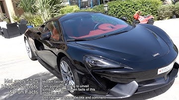 McLaren 570 Hidden Secrets Fun Facts