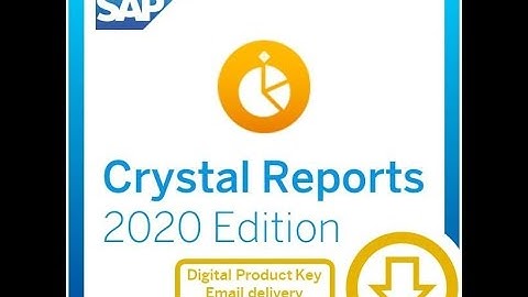 Crystal Reports 2020 Overview : SAP Crystal Reports 2020 Reporting Software [64-Bit] [PC Download]