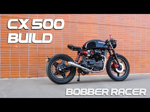 Cafe Racer Timelapse Build - Honda CX 500 Bobber Racer