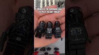 Which Is The Superior Lego Tie Pilot Helmet Mold?