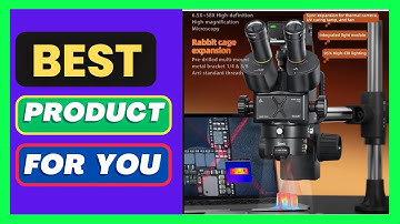 Qianli Gorilla 6558 Trinocular Microscope 6.5X-58X Zoom I