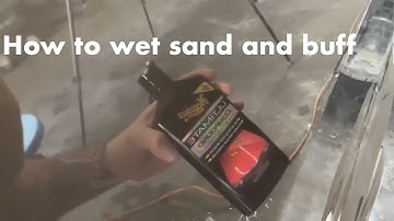 Supra Build part 15: wet sanding and interior work.