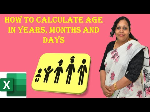 How to calculate age in terms of Years,Months and Days from Date of Birth using datedif function.