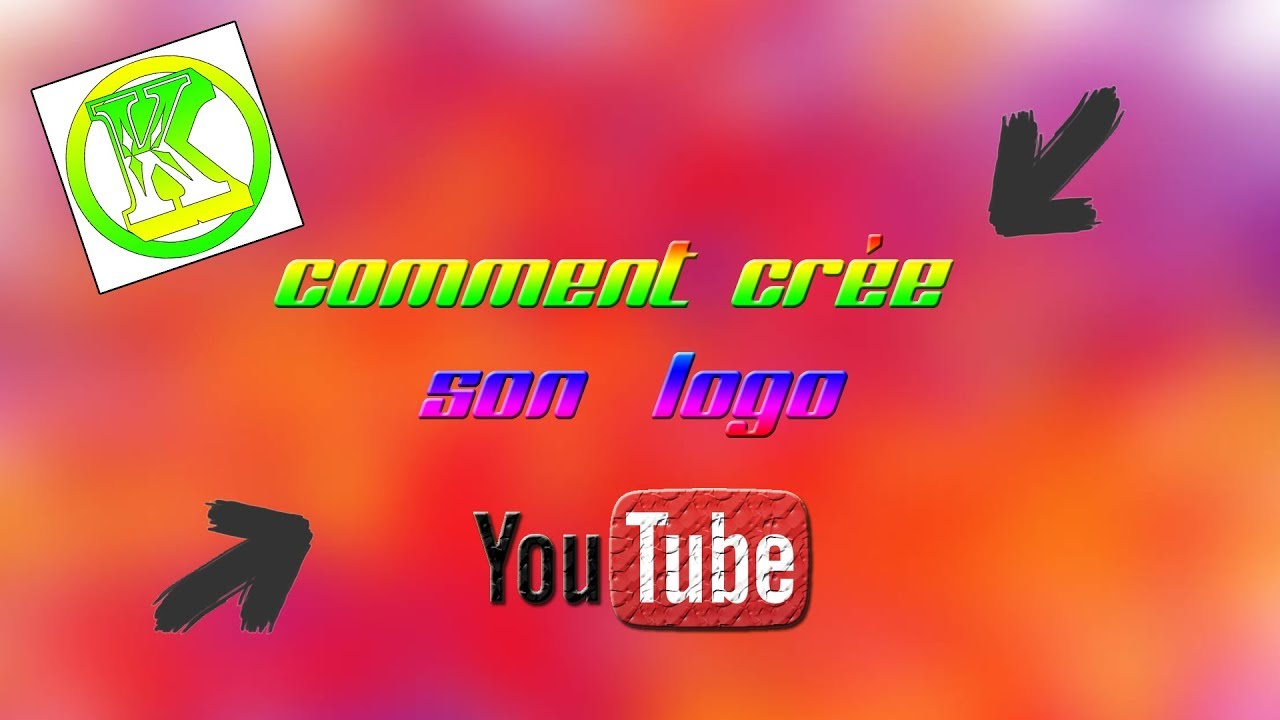 comment faire un logo pour sa chaine youtube - YouTube
