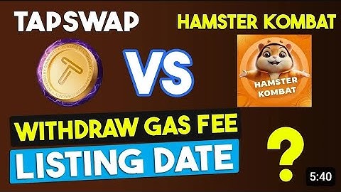 Hamster Kombat & TapSwap Listing Today 😱|| Airdrops Listing Date | Telegram Mining Bot