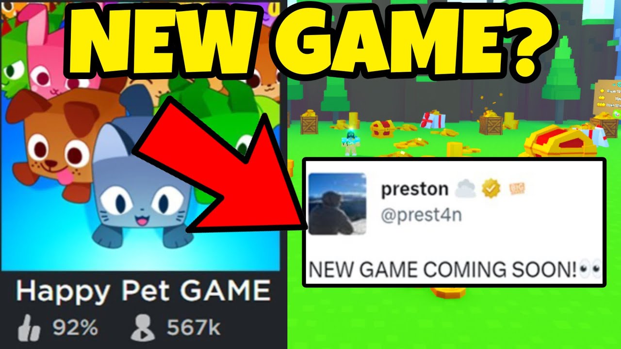 A *NEW* Pet Simulator Game Releasing VERY Soon???? 