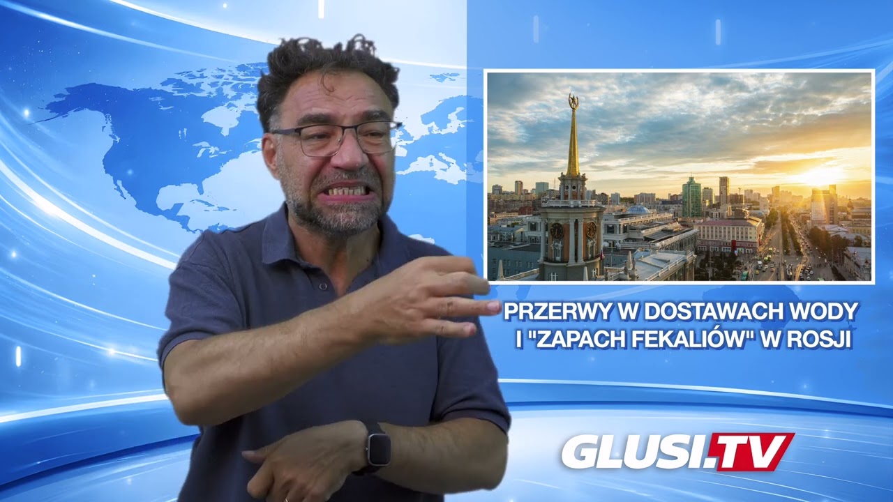 Przerwy w dostawach wody i "zapach fekaliów" w Rosji