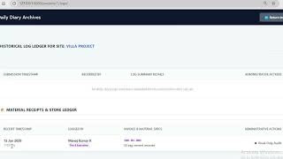 NirmanOS - The Ultimate Construction Site Diary & Tool Tracking System ( a primary walkthrough)