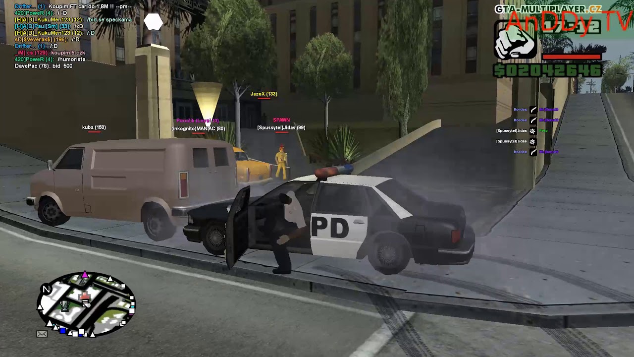 GTA San Andreas WTLS  Policajne Pripady