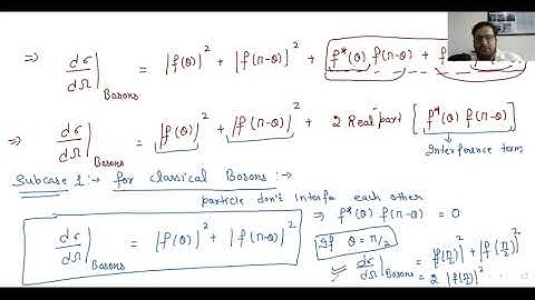 Unit  4 Part 06 Scattering theory of identical Particles