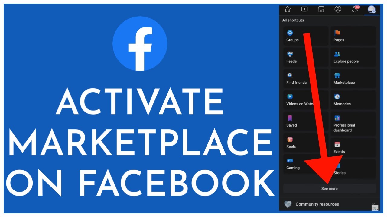 How To Activate Marketplace On Facebook (2023) | Enable Marketplace On