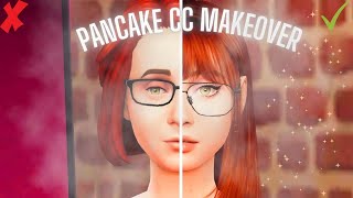 The Pancake family CC Makeover || Sims 4 Create-A-Sim