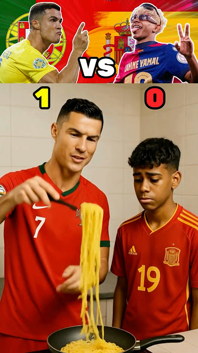 Cristiano Ronaldo VS Lamine Yamal Funny Battle