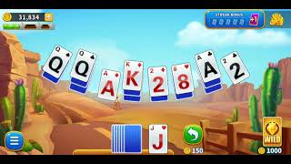 solitaire Township Tripeaks level 15 screenshot 4