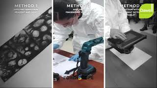 FORENSCOPE'S 8K FINGERPRINT TABLET CHALLENGES TRADITIONAL METHODS!