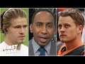 Stephen A. gives Justin Herbert a slight edge to win Rookie of the Year over Joe Burrow | First Take