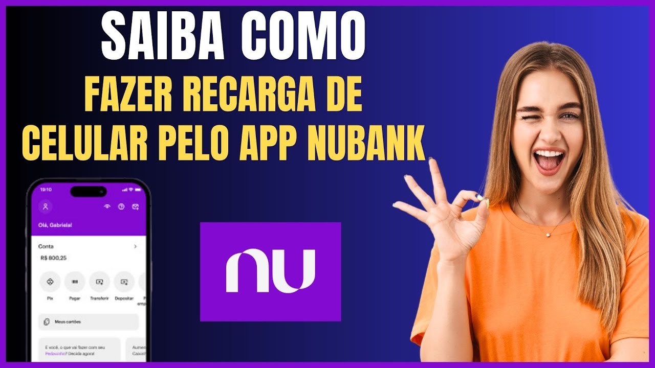 Teste de recarga de celular direto no App! - Conta do Nubank - NuCommunity
