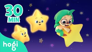 Twinkle Twinkle Little Star and More! | +Compilation | Sing Along with Hogi | Pinkfong & Hogi