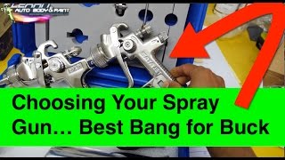 Automotive Spray Guns - SATA, Iwata, CP, DeVilbiss or a Warwick - Best Bang for Buck?