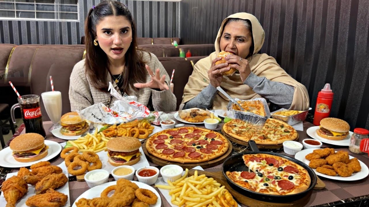 Trying The Best Fast food Desi food  24 hour In Lahore