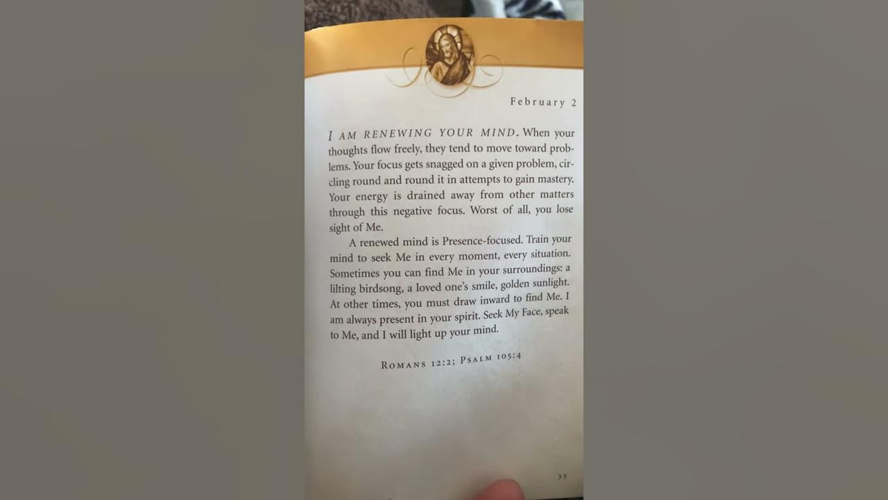 Jesus Calling February 2 YouTube