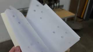 Challenge EH 3A Three Spindle Hydraulic Paper Drill with Side Gauge