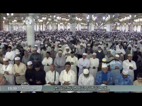 صلاة العشاء الأحد 26 3 1438 للشيخ صلاح البدير