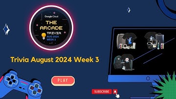 The Arcade Trivia August 2024 Week 3 game started [With explanation🗣️] || Easy || GCAF || GCP || NEW