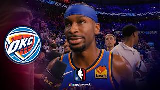 SGA: Thunder 'brought the energy from the jump' in Game 2 win over Spurs | NBA on NBC