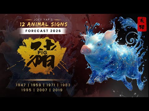 2026 Animal Signs Forecast Pig Joey Yap 