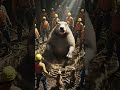 Rescuing the Huge Giant: Epic 3D Cinematic Forest Scene – Workers Free the Trapped Giant Creature