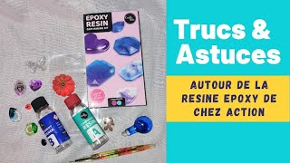 trucs et astuces autour de la résine époxy de chez Action