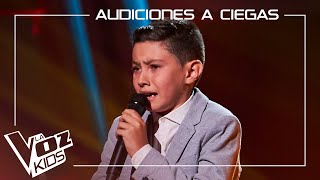 Juan José Almagro canta "Limosna de amores" | Audiciones a ciegas | La Voz Kids Antena 3 2024