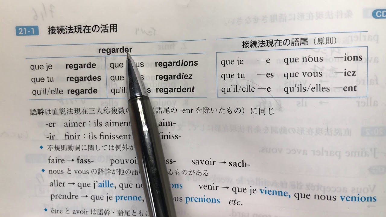 松井のフランス語 接続法現在の活用 YouTube 松井のフランス語 接続法現在の活用 YouTube