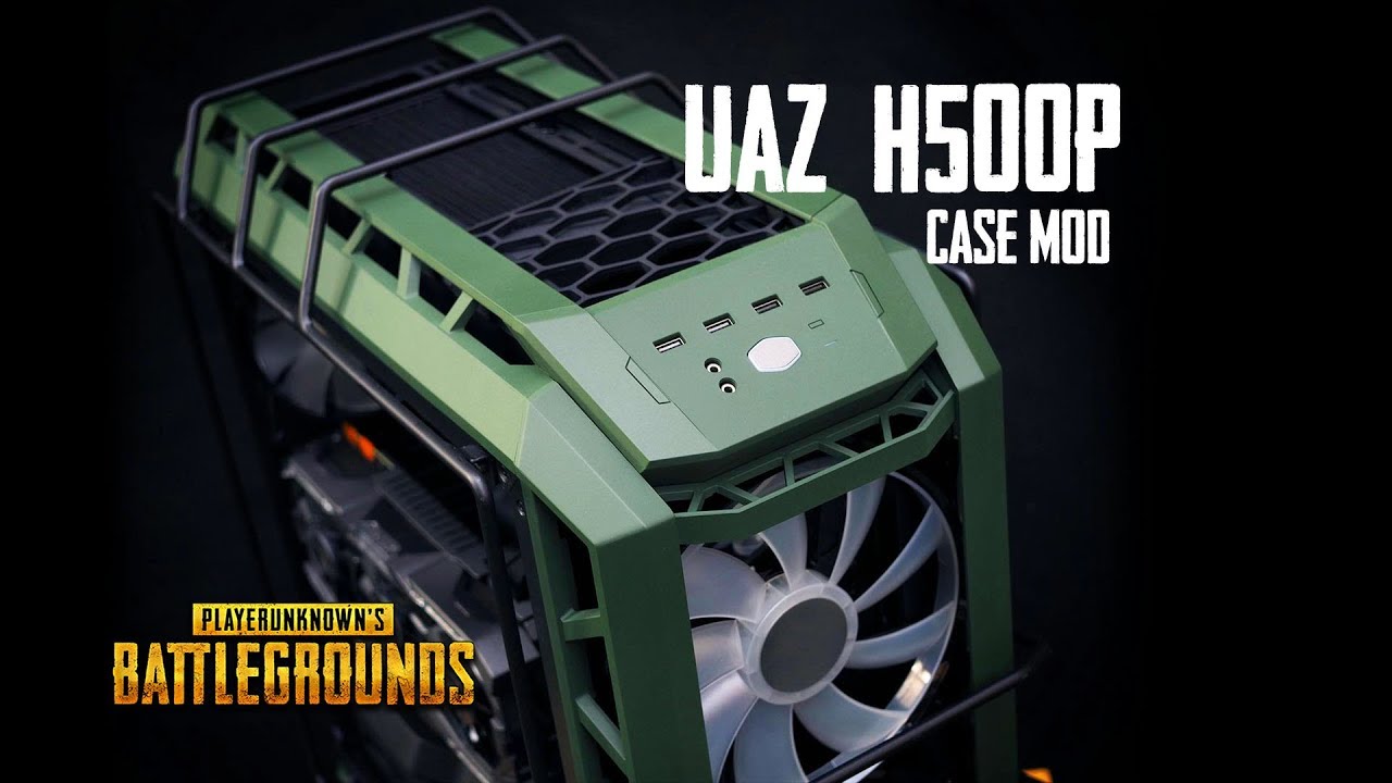 UAZ H500P Case Mod: Build Part 2, Interview & Finished Build I BattleMods X PUBG Case Mod