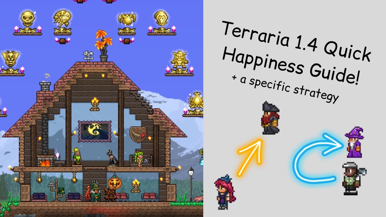 Terraria Pylons – How to increase NPC happiness