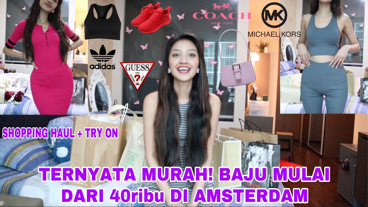 SHOPPING HAUL DI AMSTERDAM MULAI DARI Rp 40K MURAH MERIAH MEWAH