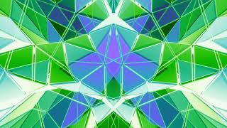 [4K] Green Triangle Loop - DJ Visual