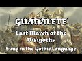 Song in gothic march of the visigoths  the skaldic bard