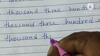 Write in words from 2381 to 2390 @MrBeast #trending #englishgrammar @kidsnewsbharat