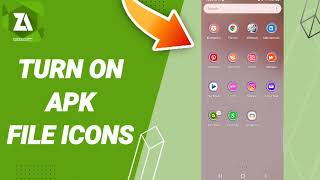 How To Turn On APK File Icons On ZArchiver App screenshot 4