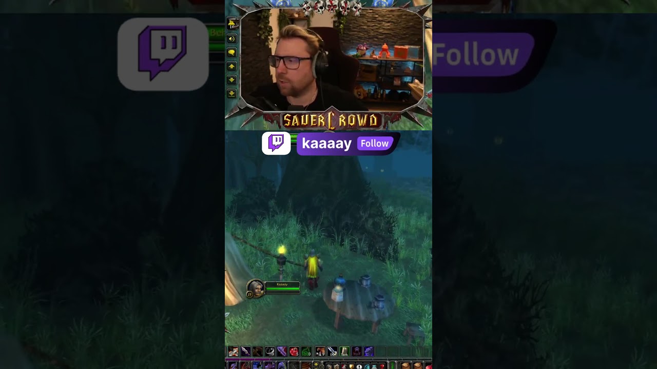 Twitch: kaaaay #streamer #shorts #twitch #worldofwarcraft #sauercrowd #wow #wowclassic #gaming