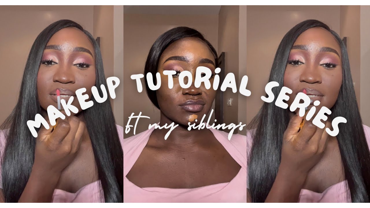 Beginner eye shadow tutorial + a cute voice over Guess who???