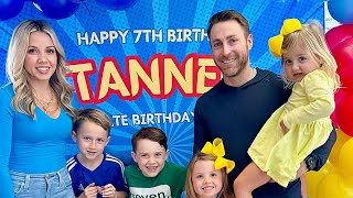 TANNER'S 7TH BIRTHDAY PARTY // HOW IS THIS POSSIBLE? // BEASTON FAMILY VIBES 2024