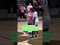 Soldier surprises her daughter on basketball court | Militarykind #Shorts