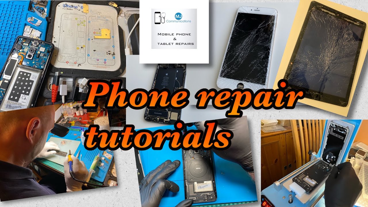 Phone and tablet repair tutorials YouTube